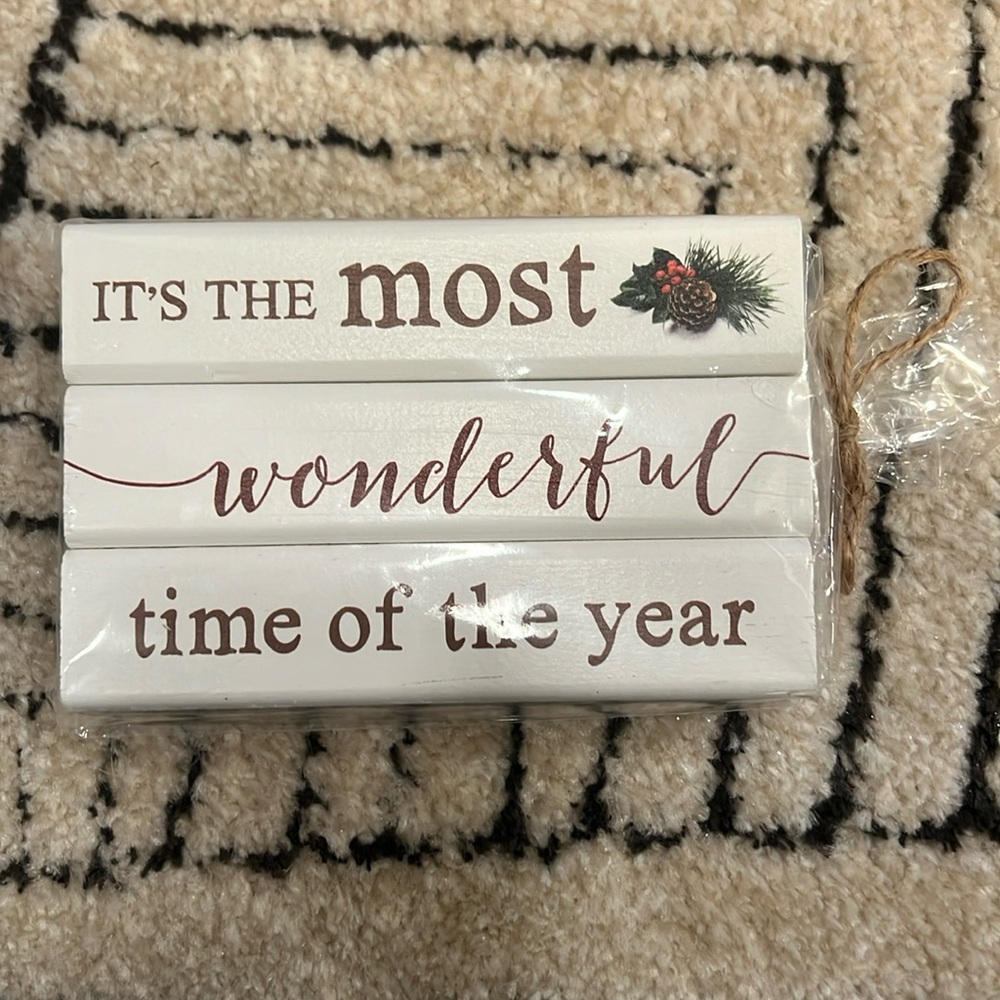 The most wonderful time of the year sign
